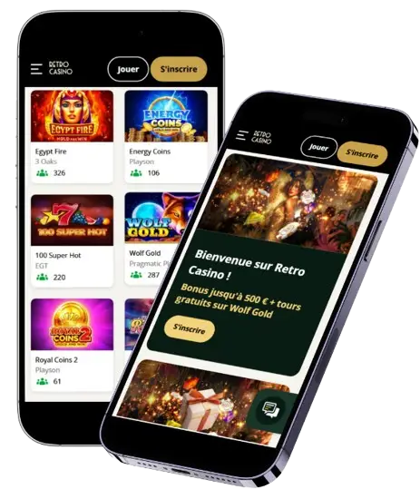 Retro Casino sur mobile